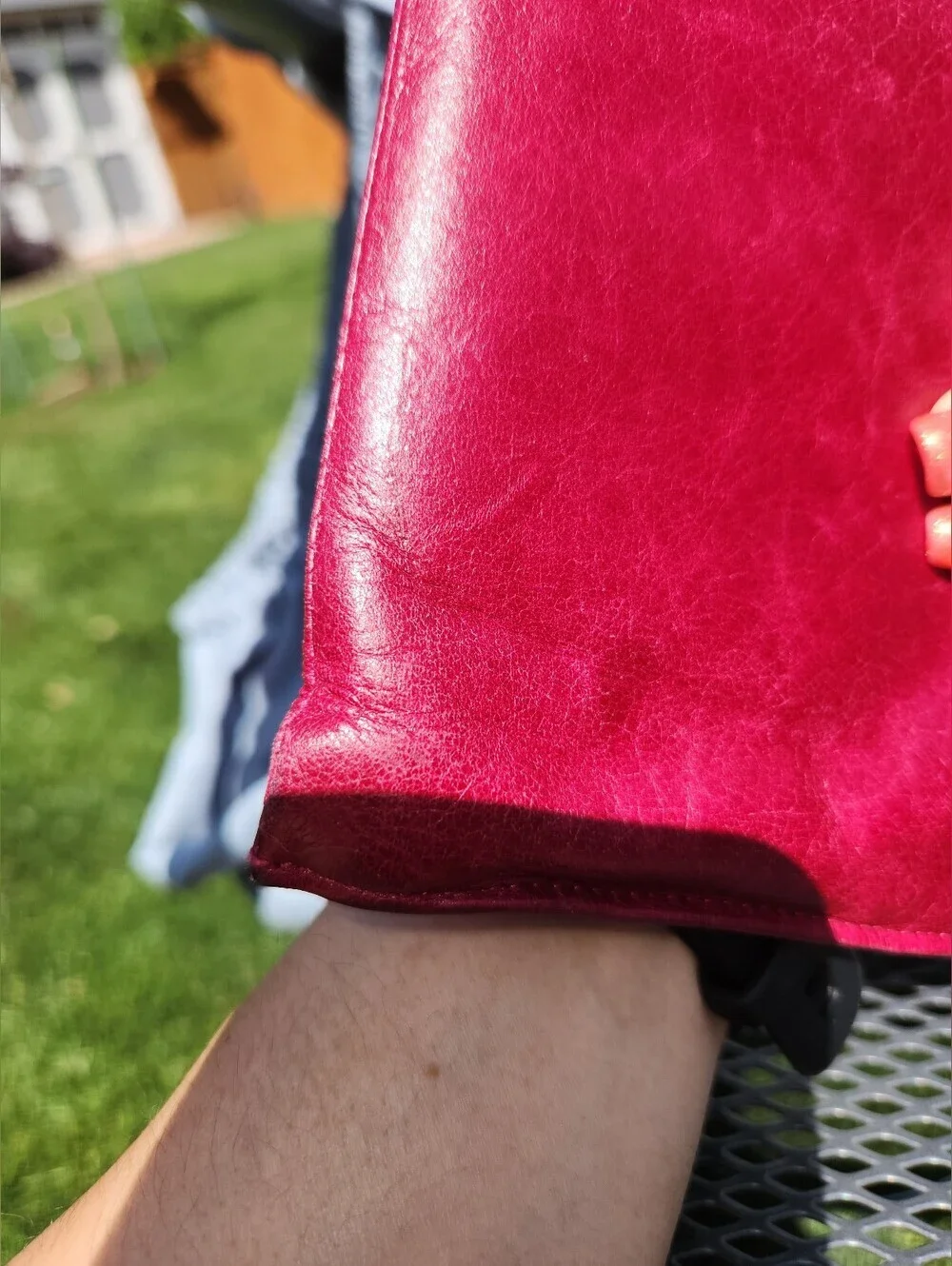 Hobo Leather Clutch Bag